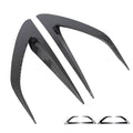 Auto Front Air Vent Splitter Improved Airflow Front Bumpe Air Vent Splitter Trim Stylish Look for MX-5 Miata ND 2016 and Later