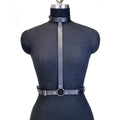 Women's Punk Leather Harness Belt Gothic Street Style Fashionable Suspender Corset Decoration Accessories