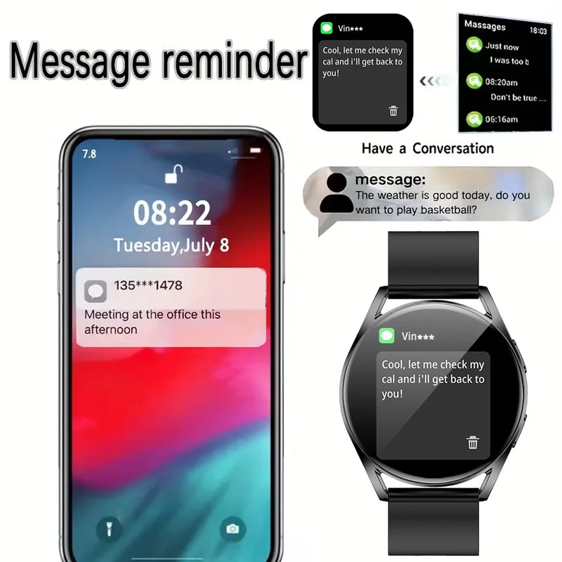 ERUN Smartwatch, Men's Watch, Sports Watch, Women's Watch, Wireless Calling/receiving Calls, Multiple Sports Modes