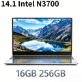 Intel N3700 Ultra Slim 14.1 Inch Gaming Laptop 16GB DDR3L 2TB SSD 1920x1080 Office Study 4K Video Pro Ultra