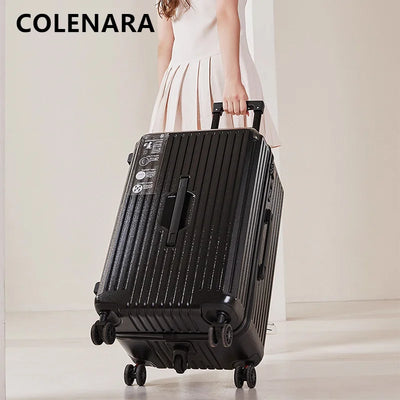 COLENARA Women's Suitcase Large Capacity Trolley Case | SAMAG