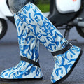 High Summer Work Male Shoes Print Mud Fashion On Offer Waterproof and Non-slip Wear-resistant Plastic Low-heel Men's Rain Boots