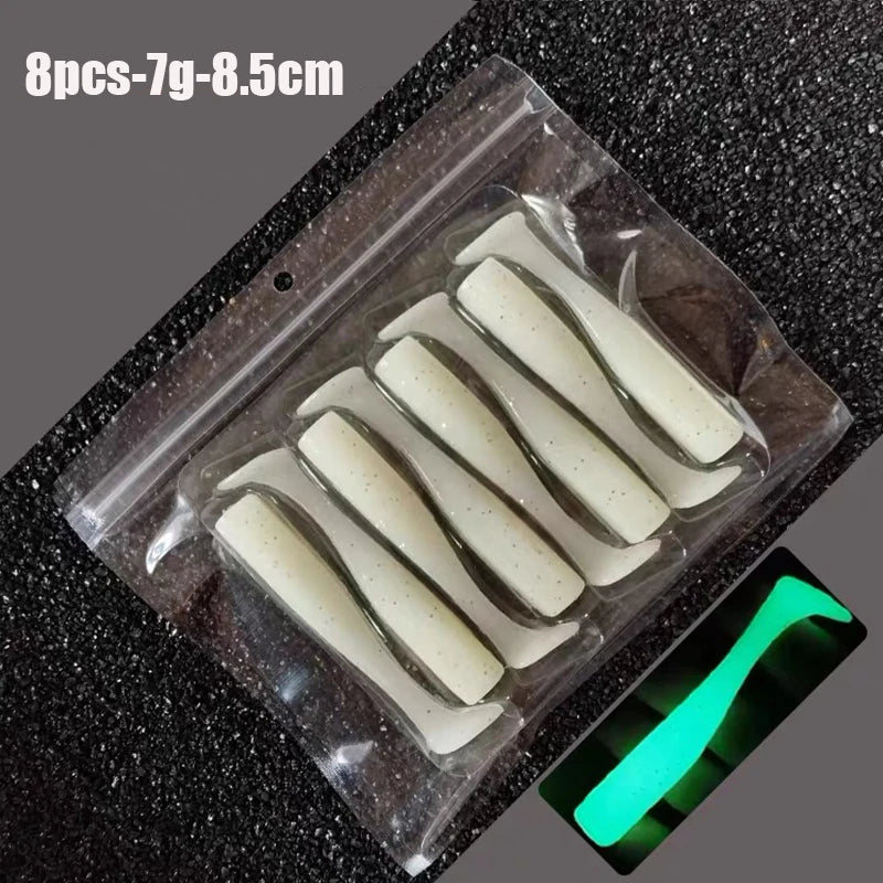24g/10.3cm Silicone Soft Lures Set Bait for Fishing Sea | SAMAG