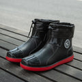 Botas 2024 Outdoor Man Boots Fashion Mens Rain Boots Four Seasons New Non-slip Comfortable Wear-resistant Men's Waterproof Shoes