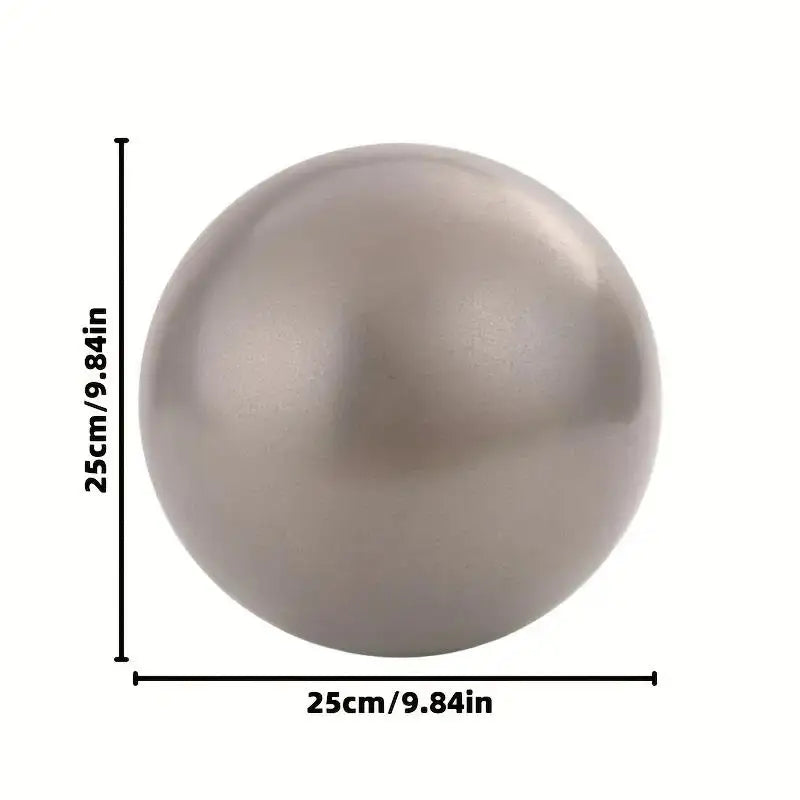 New 25cm Yoga Ball Exercise Gymnastic Fitness Pilates Ball Balance Exercise Gym Fitness Yoga Core Ball Indoor Training Yoga Ball