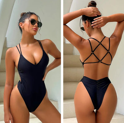 Pad Swimwear Women Beach One Piece Swimsuit Trikini | SAMAG