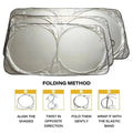 Car Windshield Sun Shade Car Sunshade Cover Visor Protector Interior Anti UV Sun Windscreen Folding Parasol Auto Accessories
