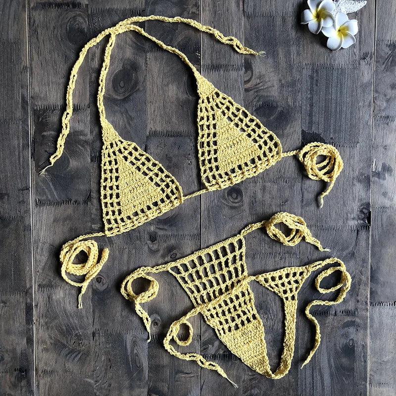 CROCHET BIKINI Mini Micro G-strings Thongs Sexy Bottom | SAMAG