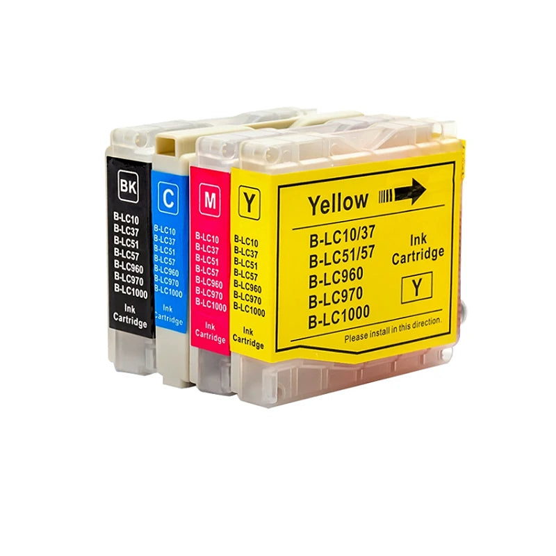 LC10 LC37 LC51 LC57 LC960 LC970 LC1000 Compatible Ink Cartridge For Brother DCP-130C 135C 150C DCP-330C DCP-350C Printer