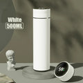 500ml Stainless Steel Thermos Cup with Temperature Display Outdoor Vacuum Insulated Divided Bottle Travel Mug Fathers Day Gift