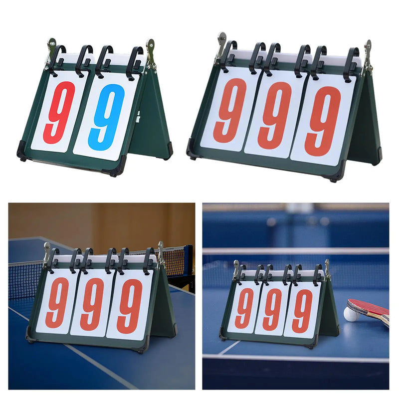 Sports Scoreboard Tabletop Score Flippers for Soccer | SAMAG