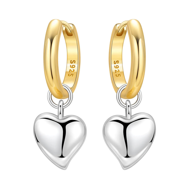 Orstarry S925 Sterling Silver 18k Gold Modern Square Earrings Hoop Earrings For Women Jewelry Original Trendy Anniversary Gifts