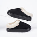 Winter Women Shoes Casual House Shoes For Men 2026 Outdoor Warm Cotton Shoes For Women Indoor Plush Padded Slippers Female