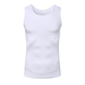 Men's Double Layer Cooling Compression Vest, Breathable Tummy Control Body Shaping Sleeveless Undershirt