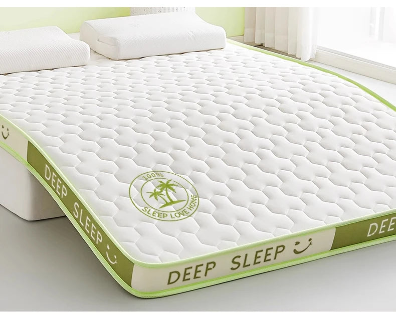latex sponge 4/7cm Tatami Mat High grade Thicken Memory Foam Mattress Twin King Queen Size winter Keep warm bed cover cushion