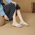 AIYUQI 2026 New Women's Slippers High-Heeled Fashionable Flip-Flops Women Plus Size Summer Round Toe Beach Shoes Girl