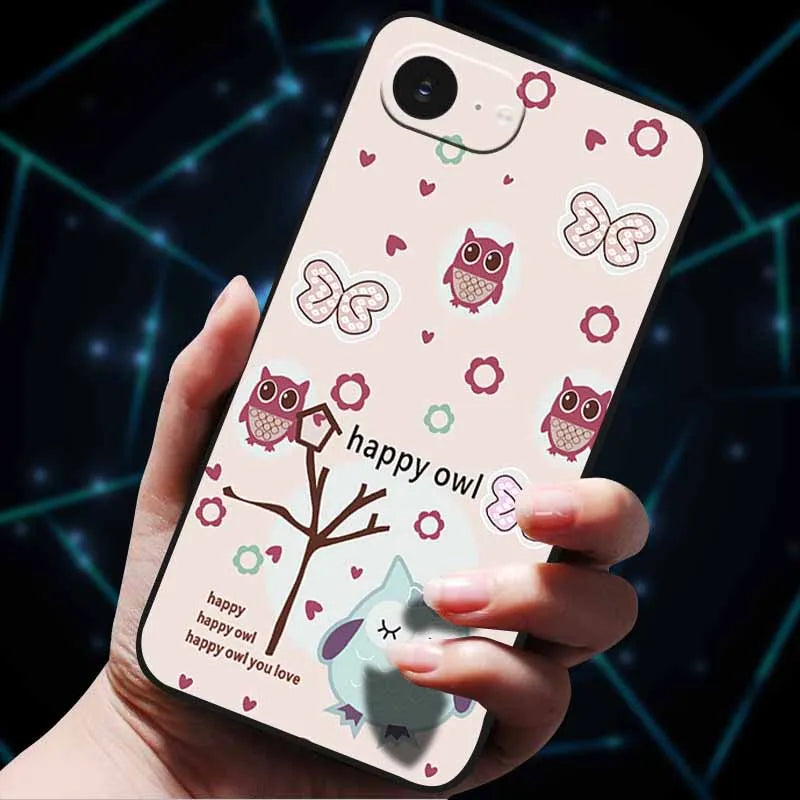 3D Flowers Emboss Fundas For iphone 16E Case iphone16 E Soft Silicone Phone Cases for iphone16 16 Back Cover Coque iphone16e Bag