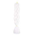 100g 24inch Jumbo Braiding Hair Synthetic Braiding Hair Braid in Hair Extensions Braids Hair for Twist for Daily Cosplay