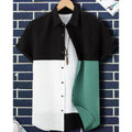 New Shirts For Men 3d Patchwork Plaid Printed Clothing | SAMAG