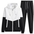 M - 6XL New Men's Sportswear Set from Japan South Korea Autumn Casual Wear Hooded Jacket Leg Tied Pants - View 5 | SAMAG