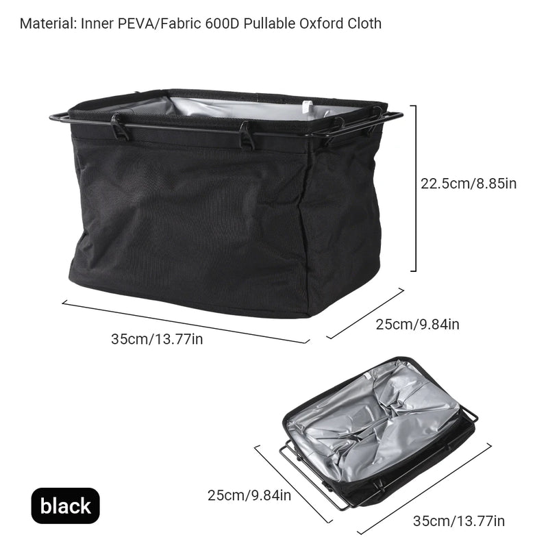 Pandatour Camping IGT 1UNT Summer ice Pack Storage Bag Large Capacity Equipment Organizer Bag Outdoor Picnic Cold insulation