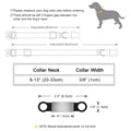 Customized Pet Collar Reflective Cat Collars Free Engraved Puppy Kitten Pet ID Nameplate Necklace With Bell Anti-lost For Cats