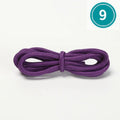 Unisex Round Shoelaces Colorful Hiking Sneakers Shoelace Black Shoe Laces Fits All Shoes Fashion Sport Boots Lacets Shoestrings