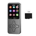 Portable Walkman Mini MP3 Player Bluetooth-compatible Speaker 8/16/32/64/128GB HiFi Music Speaker with FM Radio Recording E-book