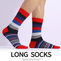 5 pairs of men's classic colored mid-calf socks | SAMAG