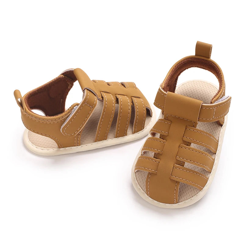 Spring and Autumn Yellow Countryside Style Princess Shoes 0-12 Months Baby Soft soled Anti slip Sneakers