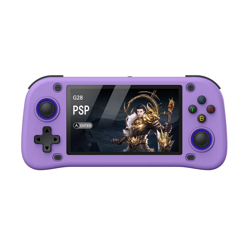 G28 4.3inch Retro Handheld Game Player Built-in 20000+ Games Classic Game Portable Console Audio Video Game Consolas Kids Gift
