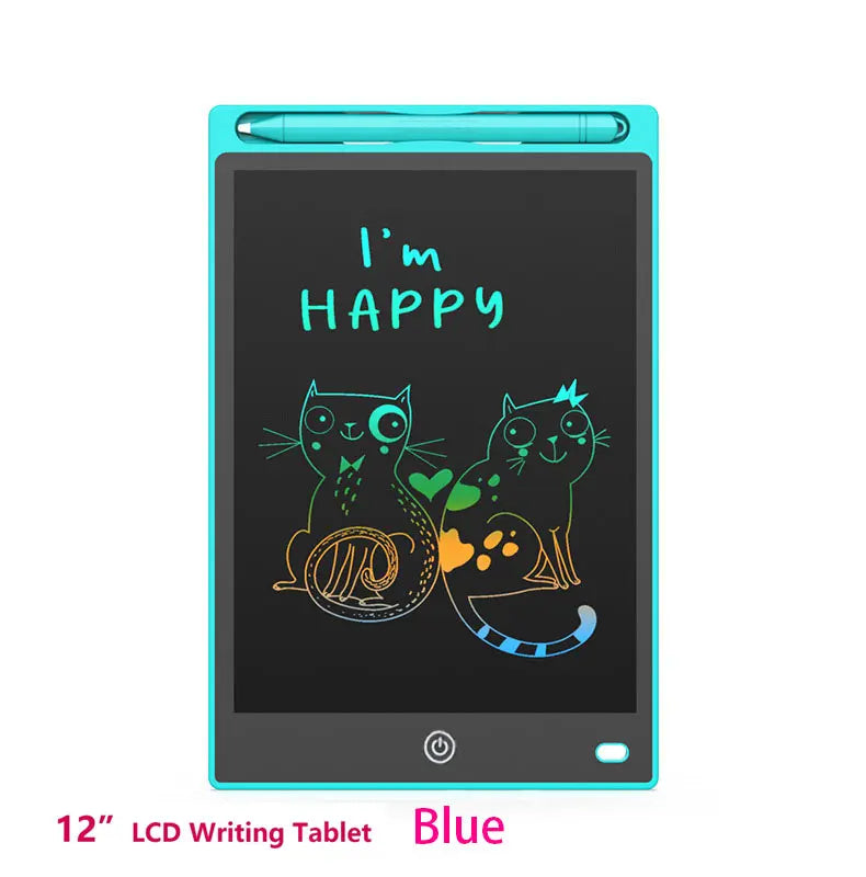 12 Inch Digital Drawing Tablet with LCD Screen Electronic Handwriting Pad for Learning And Creativity Writing Board