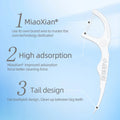 1/3/6/20 Box Portable Disposable Dental Floss Plastic Toothpick High-tension Dental Floss Stick Dental Floss Box ﻿Oral Care