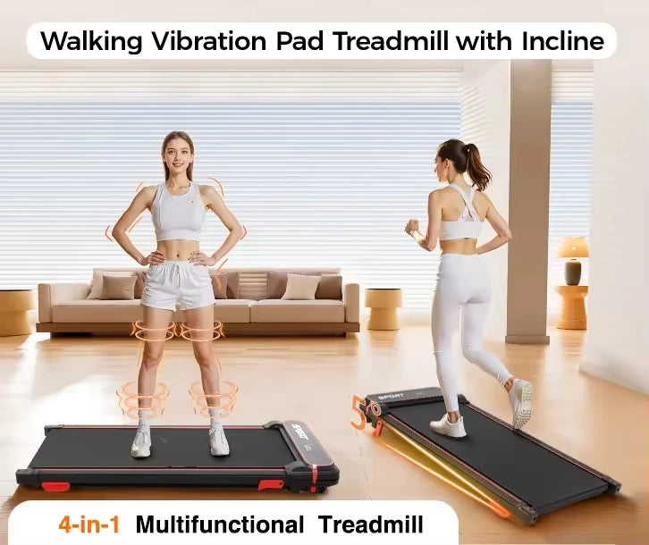 3-in-1 Under Desk Treadmill Walking Vibration Pad | SAMAG