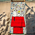 Towel Cartoon Beach Quick S-Snoopys-S Dry Pool Camping Towels Travel Soft Gift Gym Shower Cute Sports