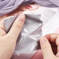 10pcs/50pcs Sterling Silver Polishing Cloth Set Jewelry Cleaning Cloths Soft Wipe Wiping Cloth Keep Jewelry Shining Tools