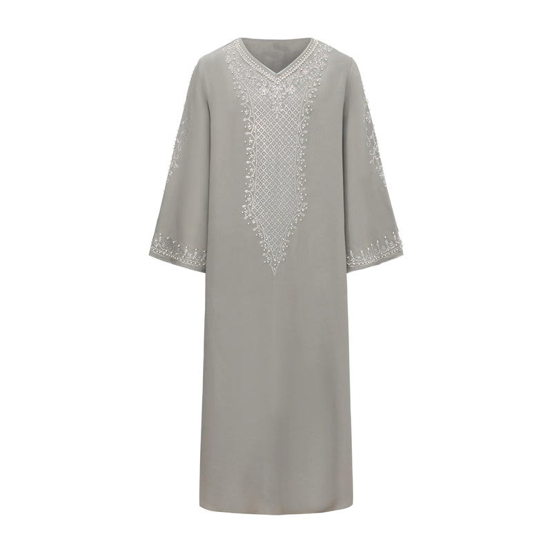 Aiyu Nuex Women's Traditional Dresses and Abayas Beaded | SAMAG