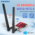 FENVI AX900 WiFi 6 PCI - E Adapter BT 5.4 900Mbps Dual Band 2.4GHz/5GHz 802.11AX Wireless Network Wi - Fi6 Card For | SAMAG