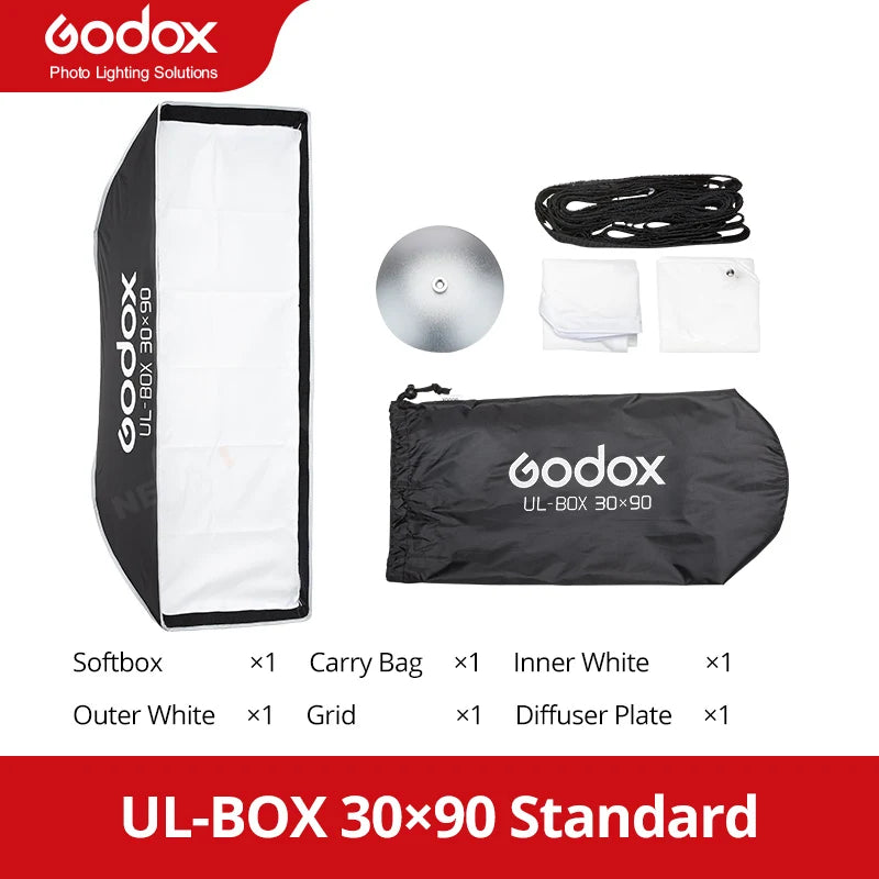 GODOX UL-Octa BOX /UL-BOX Quick Release Umbrella Softbox for Product Photography, Fashion Editorials, or Commercial Still Life.