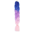 24 Inches DIY Jumbo Braiding Hair Synthetic Hair Extensions Afro Ombre Crochet Braid Hair Wholesale For Women