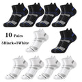 10 Pairs Ankle Athletic Running Socks Men Women Simple | SAMAG