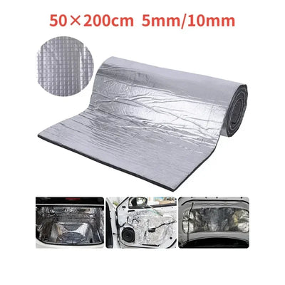 Fireproof Heat and Sound Insulation Mat 200x50cm Acoustic | SAMAG