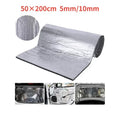 Fireproof Heat and Sound Insulation Mat 200x50cm Acoustic Thermal Mat Soundproof Wall Panels Noise Insulation for Car Deadening