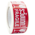 250pcs Fragile Sticker Warning Stickers Fragile Handle with Care Fragile Labels Adhesive Labels for Shipping Moving Packing