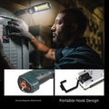 Portable COB LED  Work Light Car Garage Mechanic Lamp USB Rechargeable Lnspection Lamp Torch Car Emergency Flashing Light