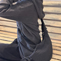 Retro Plaid Hobos Shoulder Bags for Women Drawstring Pocket Nylon Dumpling Bag Large Capacity Portable Travel Messenger Bag