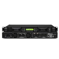 1U 2X600W Power Amplifier 2-Channel Lightweight Amplifier Digital Power Amplifier Stage Performance Audio DJ Power Amplifier
