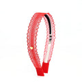 New Fashion Mesh lace edge Hair Accessories Lace Edge Hair Hoops Baby Bow Hair Accessories Hair Straps Girl Decoration