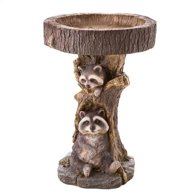 Garden Decoration Outdoor Birds Birdbath Polyresin | SAMAG