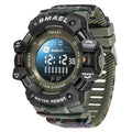 SMAEL Luxury Stopwatch Electronic Watch Men's Fashion Outdoor Countdown Army Military Men Student Alarm Digital Wristwatches